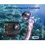 Camlance Action Cam 4K60FPS mit 64GB Karte,HD 48MP 40M Wasserdicht Unterwasserkamera 8X Zoom,WiFi EIS Stabilisierte Helmkamera Fernbedienung Actionkameras,2 * 1350 Akkus-Helmhalterung Zubehör Kits