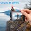 Speed 20 Action Cam 4K60FPS 40MP WiFi Unterwasserkamera 40M Wasserdicht Ultra HD Touchscreen Actioncam 170° Ultra-Weitwinkel, EIS Stabilisierung, 5X Zoom, 2.4G Fernbedienung und 2 Akkus 1350mAh