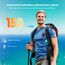 NinjaCam Action Cam 1080P WiFi, Bodycam Körperkamera Mini, 360° Action Kamera, Sportkamera Wasserdicht bis 30M, Multifunctional Accessories, Vlog Kamera, Helmkamera Motorrad, Schwarz