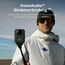 DJI Osmo 360 Vlog Combo, 360 Kamera ideal für Vlogger mit Mic Mini Sender, verlängerte Akkulaufzeit mit 3 Akkus, Action-Kamera mit 1-Zoll 360° Aufnahmen, Natives 8K 360° Video, 170° Sichtfeld