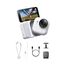 Insta360 GO Ultra Must-Have-Bundle Polarweiß- freihändige 4K Mini-Cam, leicht & mobil, top bei wenig Licht, überall anbringbar, FlowState-Stabilisierung, 10 m wasserdicht, Fahrrad- und Lauf-Cam
