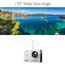 AKASO Action Cam EK7000 4K30FPS Action Kamera 170° Weitwinkel HD Unterwasserkamera 20MP WiFi wasserdichte Sport Kamera 2 Zoll LCD Bildschirm mit 2 Batterien (Silber)