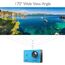 AKASO Action Cam EK7000 4K30FPS Action Kamera 170° Weitwinkel HD Unterwasserkamera 20MP WiFi wasserdichte Sport Kamera 2 Zoll LCD Bildschirm mit 2 Batterien (Blau)