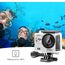 AKASO Action Cam EK7000 4K30FPS Action Kamera 170° Weitwinkel HD Unterwasserkamera 20MP WiFi wasserdichte Sport Kamera 2 Zoll LCD Bildschirm mit 2 Batterien (Silber)