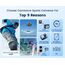 Camlance Action Cam Wasserdicht 4K60FPS mit 128GB Karte,131FT Unterwasserkamera 8X Zoom,WiFi Helmkamera 48MP, Stabilisierte Actionkameras mit Fernbedienung,2 * 1350 Batterien