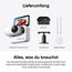 Insta360 GO 3S Fahrrad-MultiView-Bundle 128 GB Weiß - Tragbare 4K Mini-Kamera, Freihand-POVs, Überall anbringbar, Stabilisierung, 140 min Akku, 10 m wasserdicht, KI-Bearbeitung, Apple Find My