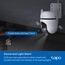 Tapo C52A 360° Überwachungskamera Außen, 2K 4MP, Starlight Farbe Nachtsicht, KI-Erkennung, Bewegungsverfolgung, WLAN oder Ethernet, microSD-Karte bis zu 512 GB