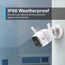 Tapo TP-Link C310P2 Überwachungskamera Außen, WLAN IP Kamera, 3MP Hochauflösung, 30m Nachtsicht, Bewegungserkennung, IP66,Alarmmeldung, Zwei Wege Audio,unterstützt Alexa & Google Assistant, 2 Stück