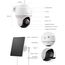 Reolink 2K Überwachungskamera Aussen Set WLAN mit Solar-/Akkubetrieb, 360° Schwenkbare, KI-Erkennung, Zentralverwaltung & Lokalspeicher, Ohne ABO-Gebühren, Home Hub Mini + 2xArgus PT Lite +Solarpanel
