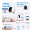 Tapo TP-Link C200P2 360° Überwachungskamera für den Innenbereich, 1080P, Nachtsicht, Bewegungserkennung, Zwei-Wege-Audio, kompatibel mit Alexa&Google Assistant, für Babys/Haustiere, 2 stück C200