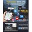 GKU 4K Dashcam Auto Vorne Hinten, 5GHz WiFi GPS, Dual Dash Cam, 1.5” IPS Mini Auto Kamera mit 64GB SD Karte, Parküberwachung, Super Nachtsicht, WDR, 170° Weitwinkel, G-Sensor, APP Steuerung, Max 256GB
