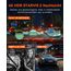 VANTRUE N4 Pro 3 HDR 4K+ 1080P+ 1080P STARVIS 2 Dashcam Auto, 5G WiFi PlatePix™ Dash Cam GPS 360° Puffer Parküberwachung Auto Kamera, IR Nachtsicht, Sprachbefehl, Privatsphäremodi, 2.45” 1TB Max