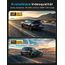 Dashcam Auto Vorne Hinten 4K+1080P, Navycrest 5GHz WiFi Dash Cam mit 64GB SD Karte, Dual Auto Kamera mit Super Nachtsicht, WDR, G-Sensor, 24/7 Parküberwachung, Loop-Aufnahme, APP Steuerung, Max 256G