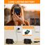 Digitalkamera 4K，64 MP Fotokamera Dual Kamera Anti-Shake Vlogging Fotokamera mit 32GB Speicherkarte, 16X Digitalzoom, 2 Akkus& Ladegerät，und Einsteiger Kompaktkamera für Jugendliche