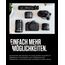 Canon EOS R50 Systemkamera + RF-S 18-45mm is STM Objektiv + 2X Batterien (Zusätzliches Akku-Kit) - Spiegellose Kamera (Digitalkamera mit Autofokus + Motiverkennung für Personen Augen Tiere Fahrzeuge)