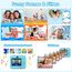 Sofortbildkamera Kinder Mit Selfie,kinderkamera 1080P HD Sofortdruck von Fotos,Geburtstagsgeschenk Weihnachten 5Geschenk Spielzeug ab 3 4 5 6 8 7 9 10 11 Jahre Mädchen Jungen (Blau)