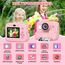 Sofortbildkamera Kinder Mit Selfie,kinderkamera 1080P HD Sofortdruck von Fotos,Geburtstagsgeschenk Weihnachten 5Geschenk Spielzeug ab 3 4 5 6 8 7 9 10 11 Jahre Mädchen Jungen (Rot)
