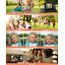 Digitalkamera 1080P 44MP Fotokamera 16X Digitalzoom Kamera, Vlogging Fotoapparat Kompaktkamera mit 2,4" LCD Bildschirm, 32G Micro Speicherkarte, 1 Akku für Kinder Teenager Studenten Anfänger-Schwarz
