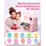 Kotopa Kinderkamera Sofortbildkamera, 1080P HD 2,4 Zoll Doppellinsen Sofortbildkamera Kinder mit 32GB Karte und 3 Rollen Druckpapier Kinderspielzeug Geschenke für Jungen Mädchen 3-12 Jahren(1 Packung)