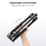 K&F CONCEPT O234A1 Handy Stativ,163cm Kamerastativ, Tripod für unterwegs, Stativ für Smartphone mit Handyhalterung, Aluminium Reisestativ