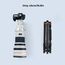 K&F Concept Kamera Stativ, Tripod mit 360°Kugelkopf, Tragbares Stativ für Canon Nikon Sony und andere DSLR Kameras, Aluminium Fotostativ Einbeinstativ K255A4+BH-28L