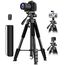 Victiv 2026 Upgrade Kamera Stativ, 174cm Verstellbares Camera Tripod, mehr Stabilität und Komfort, Aluminium Dreibein Stativ mit 3-Wege-Kopf für DSLR Canon Nikon Sony, Fotostativ für iPhone Smartphone