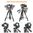 K&F Concept Leichtes Kamera Stativ mit Handyhalterung, 146cm Fotostativ Handy Stativ für Smartphone iPhone Samsung DSLR SLR Canon Nikon Sony Olympus