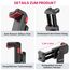 ULANZI ST-06S Handyhalterung Handy Stativ Adapter Zubehör für Tripod Selfie Stick Smartphone Halterung mit 2 Kaltschuh und 1/4" Gewinde 360° und 180° Drehbare Handyhalter iPhone Android Digitalkamera