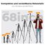 K&F CONCEPT Kamerastativ S254A3+BV01, Leichtes Stativ mit Tasche,172cm Handystativ,Tripod für Canon Nikon Sony Kamera/DSLR/Camcorder,Stativ für Smartphone,Reisestativ mit Handy-Tablet-Halterung