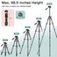 Victiv 2026 Upgrade Kamera Stativ, 174cm Verstellbares Camera Tripod, mehr Stabilität und Komfort, Aluminium Dreibein Stativ mit 3-Wege-Kopf für DSLR Canon Nikon Sony, Fotostativ für iPhone Smartphone