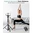 Victiv 197cm Hoch Handy Stativ, Flexibel Overhead Smartphone Stativ, mit 25cm Verstellbarer Schwanenhals, Fernauslöser für Selfies, Aluminium Kamera Phone Tripod für Sony DSLR & iPhone17 16 15 Pro Max