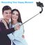 EASERIA Selfie Stick Kompatibel mit iPhone Samsung, Handy Stativ für Live-Streamer, Smartphone Selfiestick & Tripod mit Abnehmbarer Handyhalterung und Fernbedienung, Koppelbar mit Handy Bluetooth