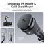 ULANZI MA07 MagLock Handyhalterung Magnetische mit 1/4" Schraubenloch Aluminium Adapter Stativ Faltbarer, Zubehör für Tripod Selfie Stick Smartphone Handyhalter kompatibel mit Magsafe/iPhone/Kamera