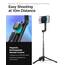 Spigen MagSafe Selfie Stick Stativ [Wondersnap] [MagFit-Technologie & Bluetooth] Tripod kompatibel mit iPhone 16/15/14/13 Serien, Galaxy S25/S24/S23 und Allen Smartphones - Majestic Black
