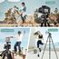 Victiv 2026 Upgrade Kamera Stativ, 174cm Verstellbares Camera Tripod, mehr Stabilität und Komfort, Aluminium Dreibein Stativ mit 3-Wege-Kopf für DSLR Canon Nikon Sony, Fotostativ für iPhone Smartphone