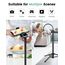 Victiv 197cm Hoch Handy Stativ, Flexibel Overhead Smartphone Stativ, mit 25cm Verstellbarer Schwanenhals, Fernauslöser für Selfies, Aluminium Kamera Phone Tripod für Sony DSLR & iPhone17 16 15 Pro Max