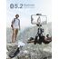 Mini Handy Stativ für Smartphone, Flexibler 360° Drehbarer Tripod mit Fernauslöser, Tragbarer Kamera Ständer Handy-Foto & Videokits Kompatibel mit iPhone, Galaxy