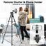 Victiv 2026 Upgrade Kamera Stativ, 174cm Verstellbares Camera Tripod, mehr Stabilität und Komfort, Aluminium Dreibein Stativ mit 3-Wege-Kopf für DSLR Canon Nikon Sony, Fotostativ für iPhone Smartphone