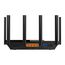 TP-Link Archer AXE75 Wi-Fi 6E WLAN Router, 5400 Mbit/s Tri-Band WLAN, 4 × Gigabit LAN-Ports, 1 × USB 3.0 Port, WPA3, HomeCare,kompatibel mit Alexa, Tether APP
