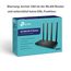 TP-Link Archer C80 Dualband WLAN Router (600 Mbit/s 2,4GHz, 1300Mbit/s 5GHz), 4 Gigabit LAN Ports, Print/Media/FTP Server, Gast-Netzwerk, unterstützt Keine DSL-Funktion