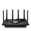 TP-Link Archer AXE75 Wi-Fi 6E WLAN Router, 5400 Mbit/s Tri-Band WLAN, 4 × Gigabit LAN-Ports, 1 × USB 3.0 Port, WPA3, HomeCare,kompatibel mit Alexa, Tether APP