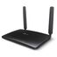 TP-Link Archer MR200 Cat4 + AC750 Mbps Dualband 4G LTE WLAN Router (150 Mbit/s im Download, simultanes Dualband, 300 Mbit/s 2,4GHz + 433 Mbit/s 5GHz, frei konfigurierbarer LAN/WAN-Port) schwarz