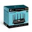 TP-Link Archer AXE75 Wi-Fi 6E WLAN Router, 5400 Mbit/s Tri-Band WLAN, 4 × Gigabit LAN-Ports, 1 × USB 3.0 Port, WPA3, HomeCare,kompatibel mit Alexa, Tether APP