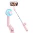 Spigen MagSafe Selfie Stick Stativ [Wondersnap] [MagFit-Technologie & Bluetooth-Fernbedienung] Tripod kompatibel mit iPhone 16/15/14/13 Serien, Galaxy S25/S24/S23 und Allen Smartphones - Peach Pink