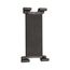 Rollei Tablet Halterung - universeller Halter für ihr Tablet mit 1/4“ Gewinde an der Rückseite, passend für Tablets bis zu 24 cm Breite - Schwarz