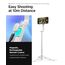 Spigen MagSafe Selfie Stick Stativ [Wondersnap] [MagFit-Technologie & Bluetooth-Fernbedienung] Tripod kompatibel mit iPhone 16/15/14/13 Serien, Galaxy S25/S24/S23 und Allen Smartphones - Dune Beige