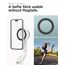 Spigen MagSafe Selfie Stick Stativ [Wondersnap] [MagFit-Technologie & Bluetooth-Fernbedienung] Tripod kompatibel mit iPhone 16/15/14/13 Serien, Galaxy S25/S24/S23 und Allen Smartphones - Dune Beige