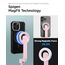 Spigen MagSafe Selfie Stick Stativ [Wondersnap] [MagFit-Technologie & Bluetooth-Fernbedienung] Tripod kompatibel mit iPhone 16/15/14/13 Serien, Galaxy S25/S24/S23 und Allen Smartphones - Peach Pink