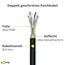 Goobay 92709 CAT 6a PatchKabel, EthernetKabel, doppelt geschirmt, S-FTP bis 10000 Mbits, 500 Mhz, halogenfrei Kupfer Kabel, RJ-45 Stecker, vergoldete Kontakte, 1m, Weiß