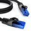 KabelDirekt Netzwerkkabel – Überträgt maximale deutsche Glasfaser-Geschwindigkeit – Netzwerk, Ethernet Kabel, LAN & Patch Kabel – 10x 15m – In 0,25-30m – Gigabit-Netz, Router/Modem, RJ45 (schwarz)